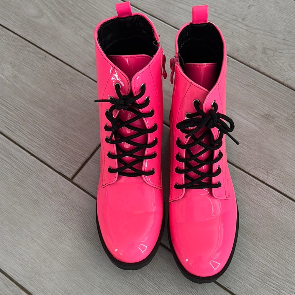 Vibrant Pink Women's Boots